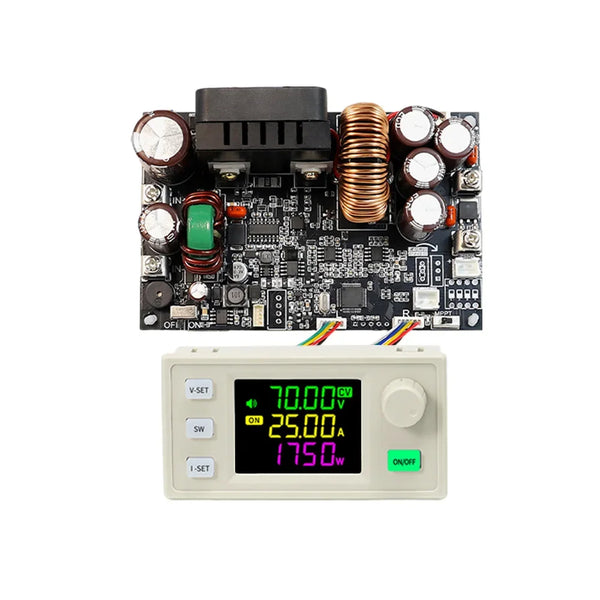 XY7025 70V/25A/1750W CNC Stabilized Voltage Power Supply Buck Converter CC CV Constant Voltage Constant Current Step-Down Module