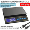 30kg/1g Digital Kitchen Scale Household Electronic Food Scale Rechargeable LCD Display detail image 2