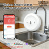 Sensore di rilevamento perdite d'acqua ZigBee3.0, allarme per allagamenti, controllo tramite app, compatibile con gateway Zigbee.