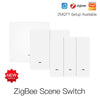 ZigBee Scene Switch Remote Panel Wall Push Button Home Wireless Control Battery Powered Automation For Tuya Smart Life Devices