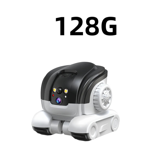 Pet Camera Dual Lens Wifi Camera Robot Pet Tracking Color Night Vision Laser Indication Teasing Remote Monitor Home Camera