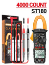 ANENG ST180 Digital Clamp Meter 4000 Counts Ammeter Voltage Multimeter AC Current Tester Car Test Capacitance NCV Ohmmer Tools