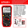 UNI-T UT61B UT61D UT61E Plus Smart Multimeter Analog & Digital Polymer Electrician Tester Voltmeter Ammeter Electric Multi Meter