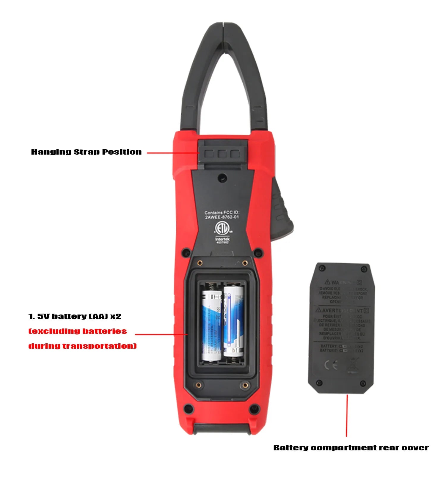 UNI-T UT219PV Clamp Meter AC DC Pliers Ammeter Voltmeter 1000A 1500V 2500V PEAK LPF Measure Digital Bluetooth Multimeter