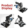 2 in 1 Mortising Jig Trimming Machine Slotting Bracket  Woodworking Slotting Locator Tool for Woodworking Furniture Splicing