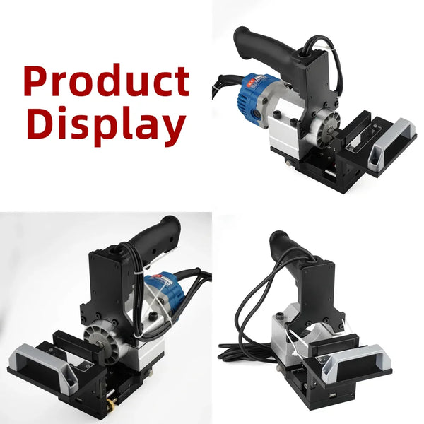 2 in 1 Mortising Jig Trimming Machine Slotting Bracket  Woodworking Slotting Locator Tool for Woodworking Furniture Splicing