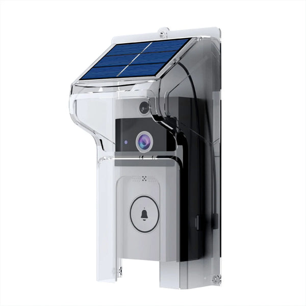 Wifivisual Doorbell Bell Camera Wireless Solar Charging Waterproof Night Vision Smart Home HD Doorbell Two-Way Intercom Voice