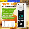 FNIRSI JBM-10 JBM-20 Rechargeable Sugar Content Meter Measure Tester Digital Brix Refractometer Fruit Juice Beverage Wine Beer