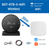 Beok Wireless Wifi Thermostat for Gas Boiler Heating Tuya Battrery RF Temperature Controller Alice Google Home