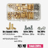 M2 M2.5 M3 M4 M5 Motherboard Standoffs Screws Nuts Kit for DIY Electronic PCB Circuit Hex Pillar Mount Male Female Brass Spacer