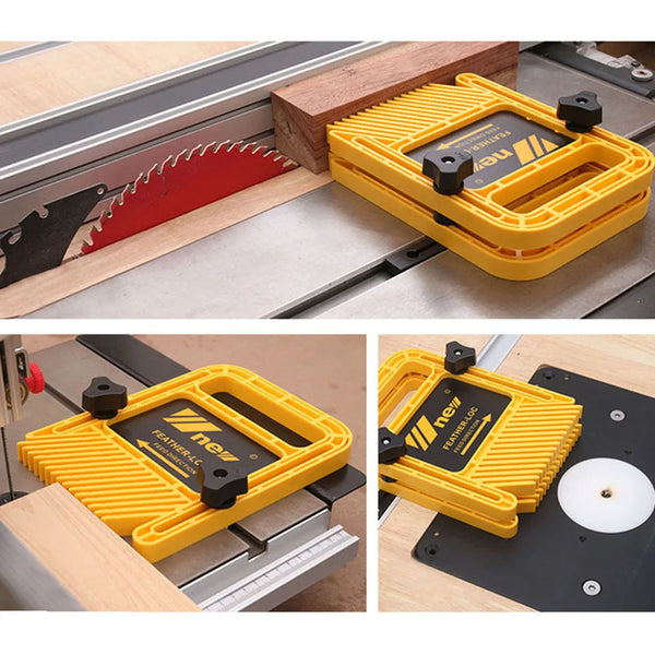 Feather Board Plastic Feather Loc Board Set Woodworking Safety Table Saw Push Block Feather Board Table Saw Fence Router Tables