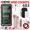 ANENG 683 Smart Multimeter Rechargeable High-end Touch 6000 Counts Multimetro Test Multitester AC/DC Voltage Tester Current Tool
