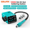 RF4 New1000W Fast Desoldering Hot Air Gun Soldering Station Digital Display Intelligent BGA Rework Station To PCB Chip Repair H2