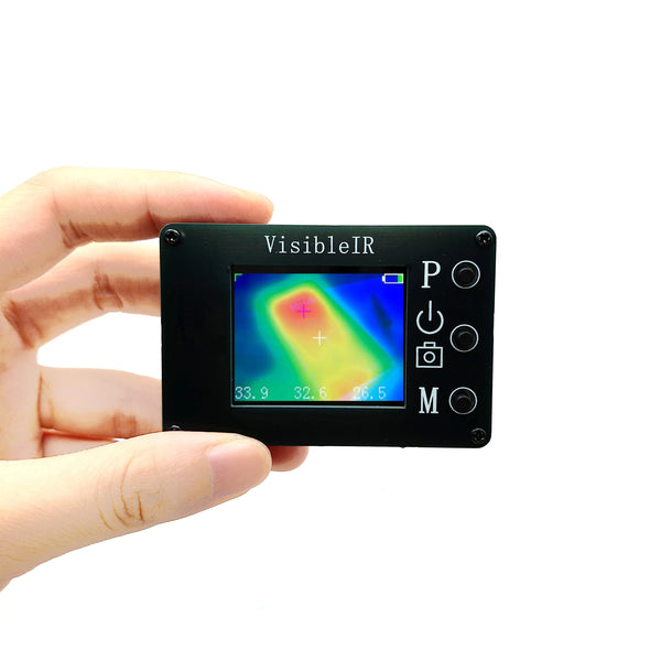 VisibleIR B18 Visible Light Thermal Imager, 32x24 Infrared And Visible Light Fusion, Non-Contact Temperature Gun -40°C to 300°C