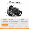Micro:Bit V2 Smart Mini Robot Car Kit Coding for Kids Programming Building Set Learning Educational STEM DIY Electronic Project