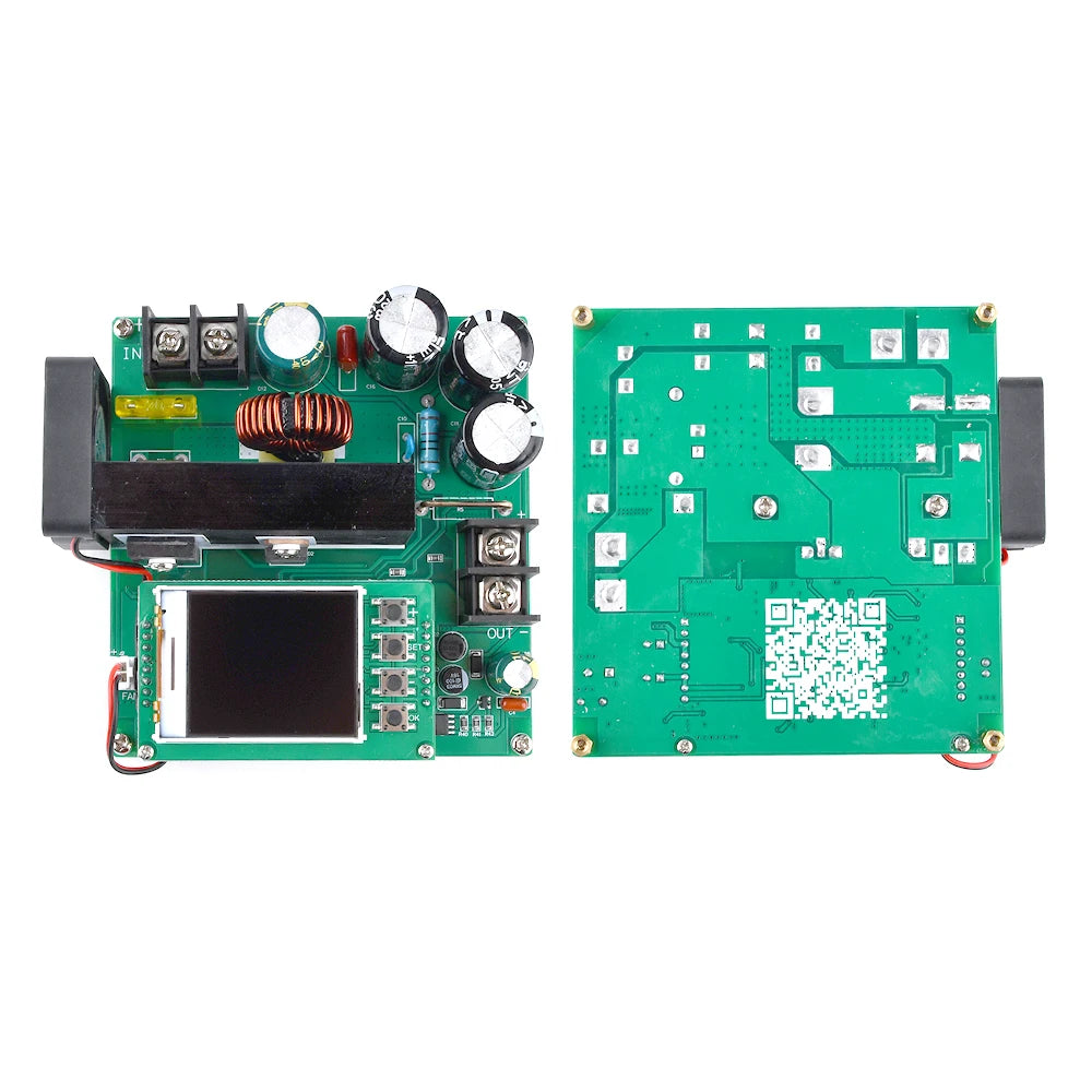 900W 15A Boost Converter DC-DC 9V~60V to 10V-120V LCD Display Control Step Up Module High detail image 2