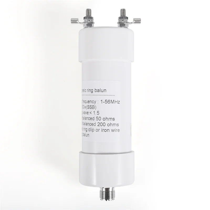 SUNRI-1:4 500W Balun Antenna 1-56Mhz Input 50Ω To Output 200Ω For Shortwave SSB AM FM Dipole/Windom Anten product image