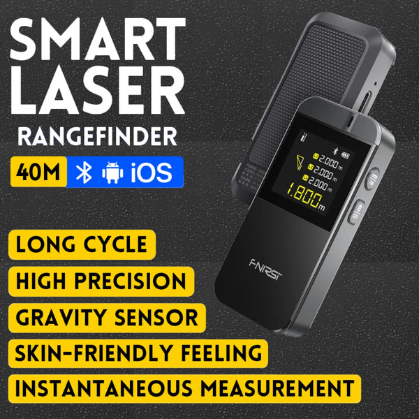 FNIRSI IR40 Laser Rangefinder 40M Laser Tape Measure ToolAccurate Distance Meter Construction Roulette Connect To APP To Draw