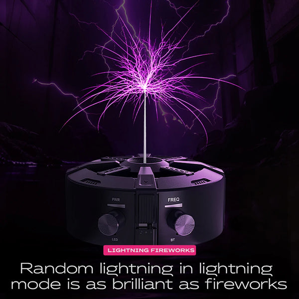 Tesla Coil Bluetooth Music Box Arc Generator Artificial Lightning Touchable Teaching Demonstration Experimental Model AC110/220V