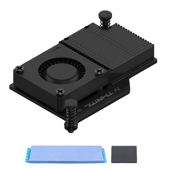 Argon THRML 30mm Active Cooler For Raspberry Pi 5 Active Cooling PWM Fan Passive Cooling Aluninum Fins Radiator for RPi 5