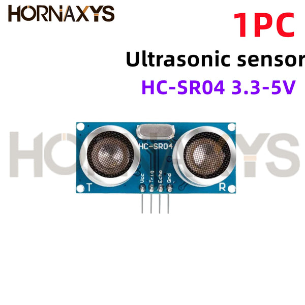 1-10PCS/Ultrasonic sensor HC-SR04 HCSR04 to world Wave Detector Ranging Module  HC SR04 Distance Sensor For Arduino 3.3V-5V