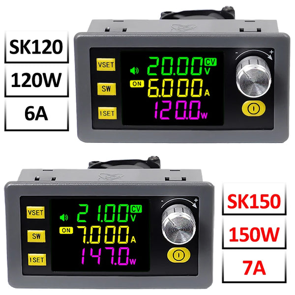 120W/150W Buck Boost Converter Adjustable Regulated Power Supply Input Constant Voltage Constant Current Solar Charging Module