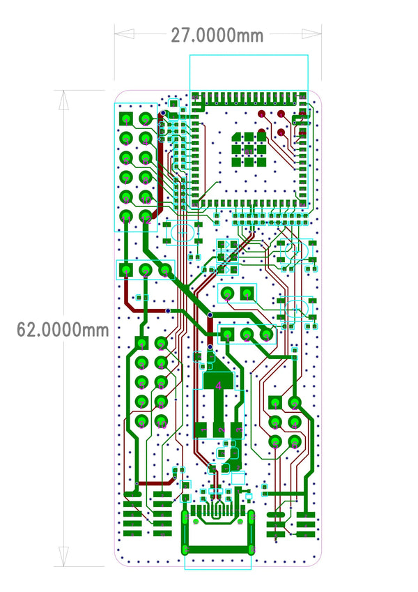 Espressif ESP-Prog-2 Debugger Serial Communication, JTAG In-Circuit Debugging, Firmware Auto Downloader