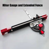 Miter Gauge with Scalable 850mm Fence Adjustable Table SawAngle Miter Gauge  for Inverted Carving Machine Woodworking Tool