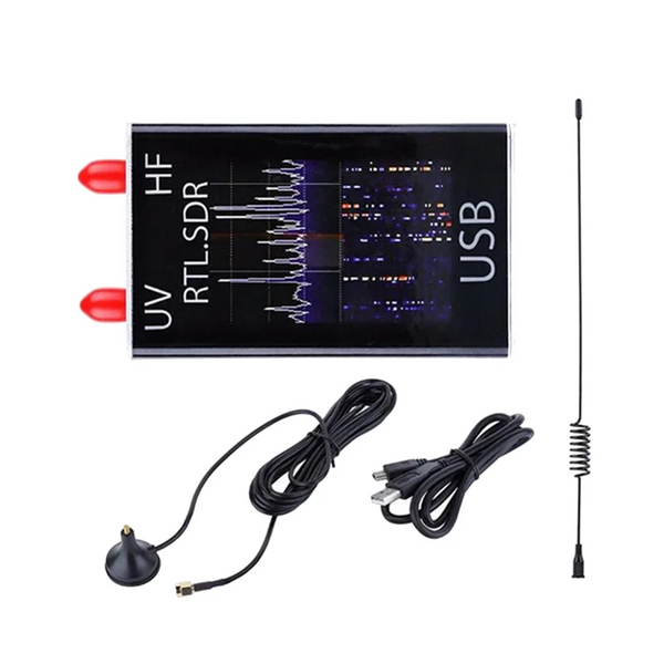 B50C SDR Receiver 100Khz-1.7Ghz Full Band UV RTL-SDR USB Receiver Short Wave Broadband detail image 5