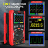 TOOLTOP ET853C 70Mhz 2CH Portable Digital Oscilloscope 20000 Counts Digital Multimeter Signal Generator 3in1 Car Repair Tools