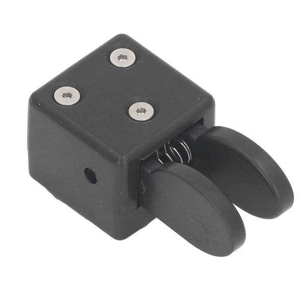 QU-2020A Mini Dual Paddle Key CW Key Automatic Morse Magnetic Adsorption Base Morse Key Telegraph Key for Shortwave Radio