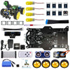 Raspberry Pi 5 Smart AI Vision 4WD Robot Car Electronic Kit DIY Learning Project Full Set with FPV Camera (Without RPi board)