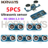 1-10PCS/Ultrasonic sensor HC-SR04 HCSR04 to world Wave Detector Ranging Module  HC SR04 Distance Sensor For Arduino 3.3V-5V