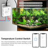 Tuya Wifi 16A/20A Smart Temperature Humidity Switch Power Monitor RF Remote with Thermostat Probe Sensor for Fish Tank Wareh