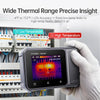 FNIRSI TDM-120/TDM-120P Thermal Imaging Multimeter 2 in 1 IR Camera Tester 120x90 Resolution -20°C~400°C Touchscreen Temperature Alarm