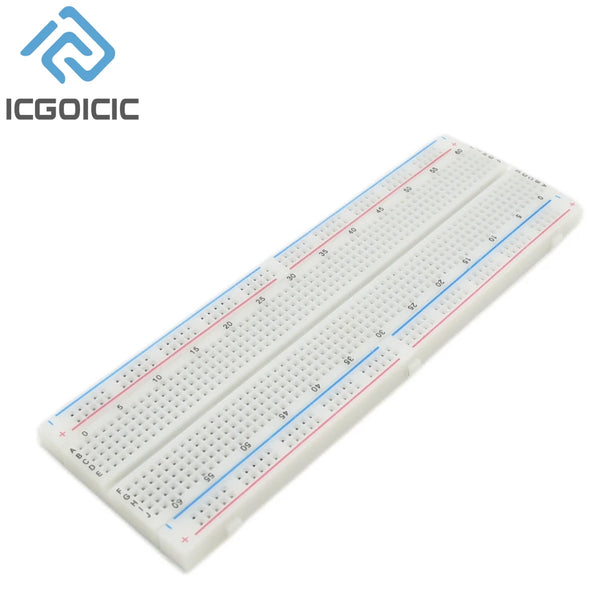 1-10PCS Breadboard 830 Point PCB Bread Board MB-102 Prototype PCB Solderless Breadboard Protoboard Circuit PCB DIY Kit