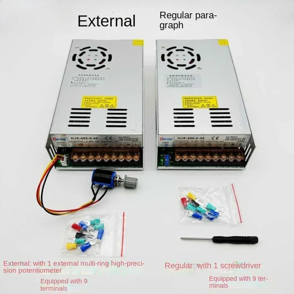 Manufacturer direct sales dual digital display 440W480W switch power supply 0-48V60V-80V-120V-160V-220V a product image