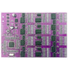 Kit di prova per la pratica di saldatura di componenti SMD 300 pezzi Circuito LED FR-4 Materiale PCB Lampeggiante sequenziale DC9V Multistrato El