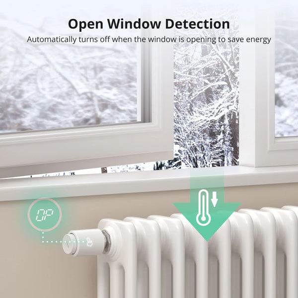 SONOFF TRVZB Thermostatic Radiator Valve Smart TRV Zigbee Thermostat Actuator Temperature Heater Control Support Alexa ZHA 2mqtt