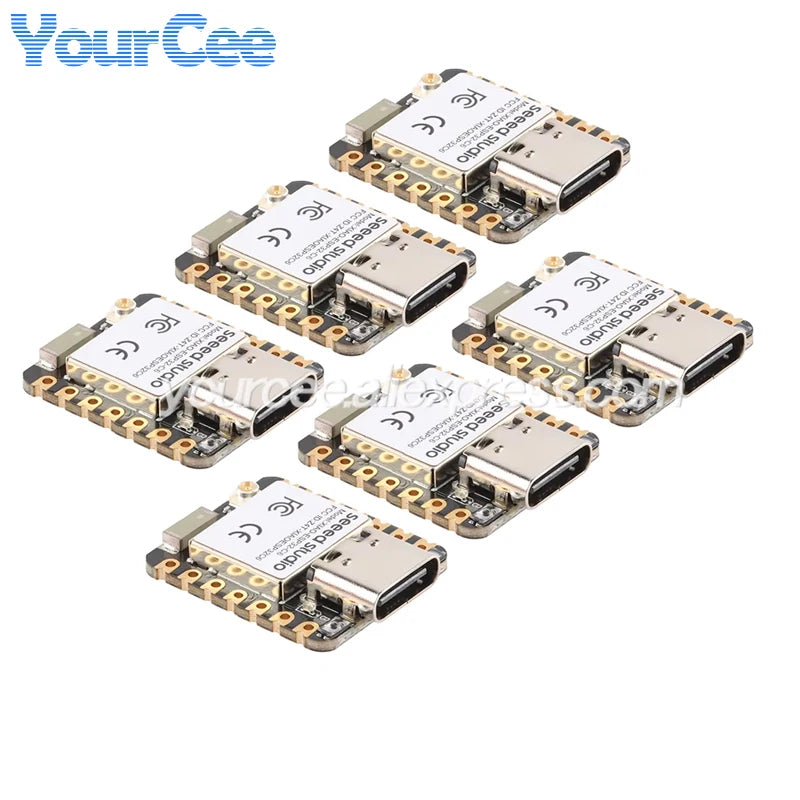 10pcs/1pc ESP32 Seeed Studio XIAO ESP32C6 WiFi 6+Bluetooth-compatible Ble 5 Zigbee Matter Wireless Development Board esp32C3
