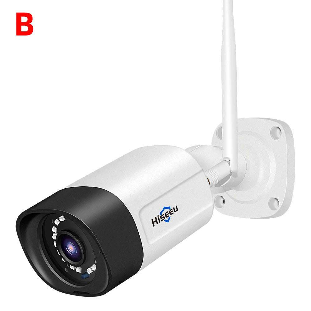 Hiseeu 3/5/8MP Wireless IP Camera 3.6mm Lens Waterproof Security WiFi Camera for Hiseeu Wireless CCTV System Kits IP Pro APP