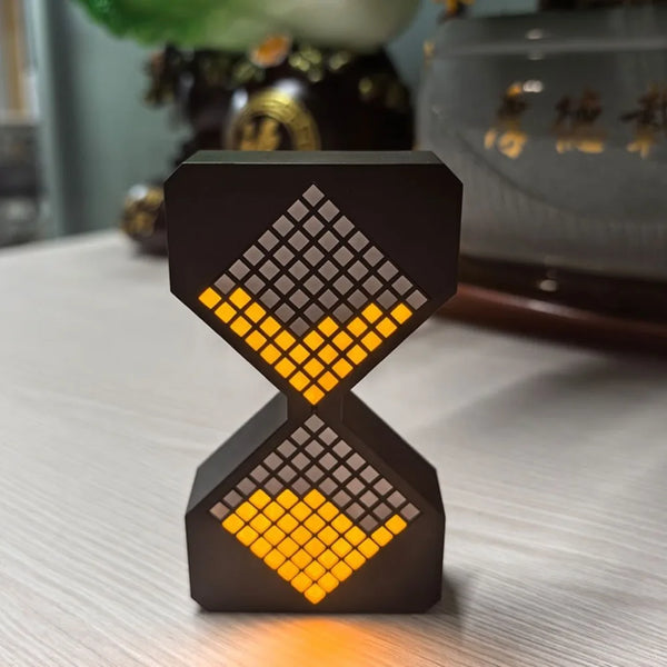 Cyber Style LED Electronic Hourglass with Gravity Sensing 1-30 Min Timer DIY Digital Sand detail image 4