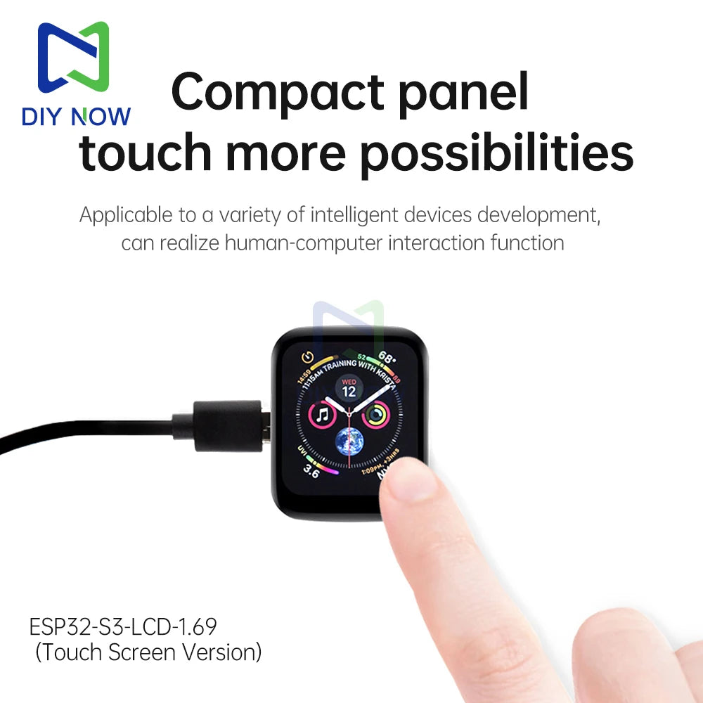 ESP32-S3 1.69-inch IPS Touch LCD Display Development Board 240 280 ST7789V2 SPI Display detail image 2