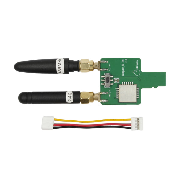 433MHz CC1101 NRF24 2-in-1 RF Module Development board for M5Stack Cardputer, Plug-and-Play Grove Port, Supports Bruce Firmware