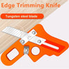 Edge strip trimming knife Woodworking artifact edge Chamfering Fillet Scraper Board deburring Rounded Arc Manual Planer tool