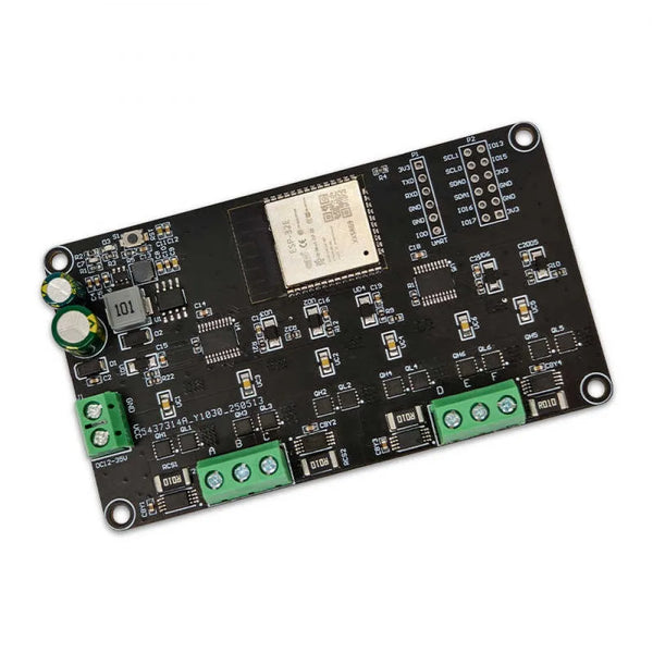 ESP32 Simple FOC Dual-way Brushless Motor Drive Board Onboard ESP32-WROOM-32E Module DC12V Brushless Motor Control Module