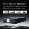 Sintonizador de antena automático ATR-1000 de 1000 W, 1,8-30 MHz, para radio HF de onda corta con control remoto inteligente WIFI para YAESU, ICOM y Kenwood.