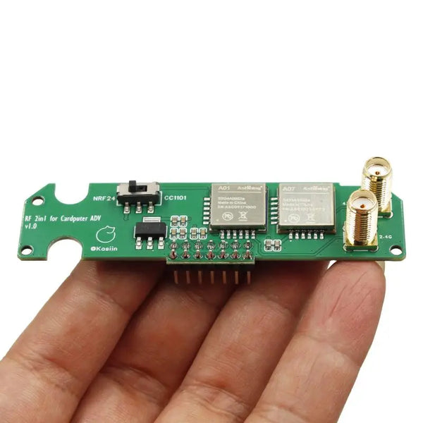 Modulo RF NRF24 ADV CC1101 per Cardcomputer M5Stack con firmware Bruce, per trasmissione e ricezione di segnali sub-GHz 2 in 1.