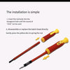 124-in-one insulated screwdrivers ETF or home computer Mobile phone disassembly repair electrician anti-electric special-shaped screw