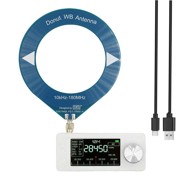 New SI4732 0.5-108mhz Pocket Mini Radio LSB USB AM FM All Band Radio Receiver with Antenna FM/AM Radio HF SW MW VHF Radio